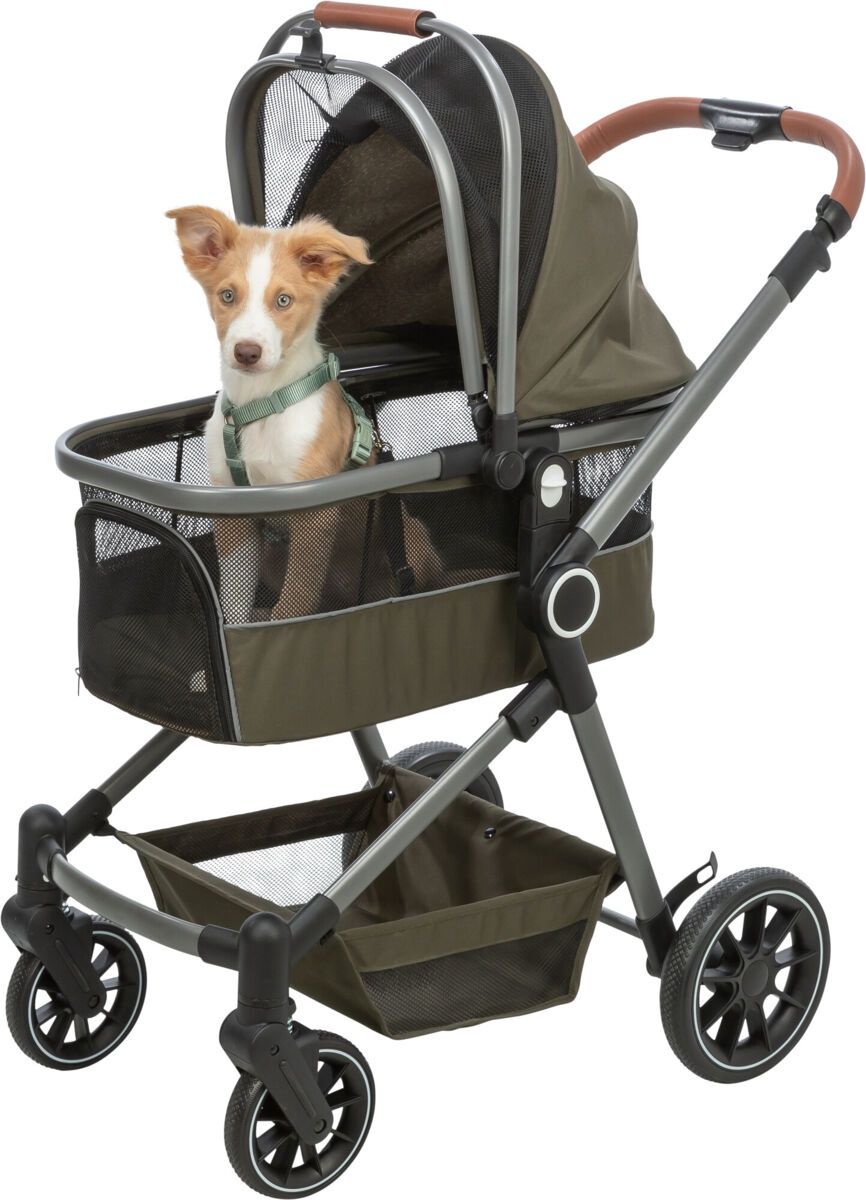 Buggy, 56 × 101 × 100 cm, 7,5 kg, olijfgroen 28963