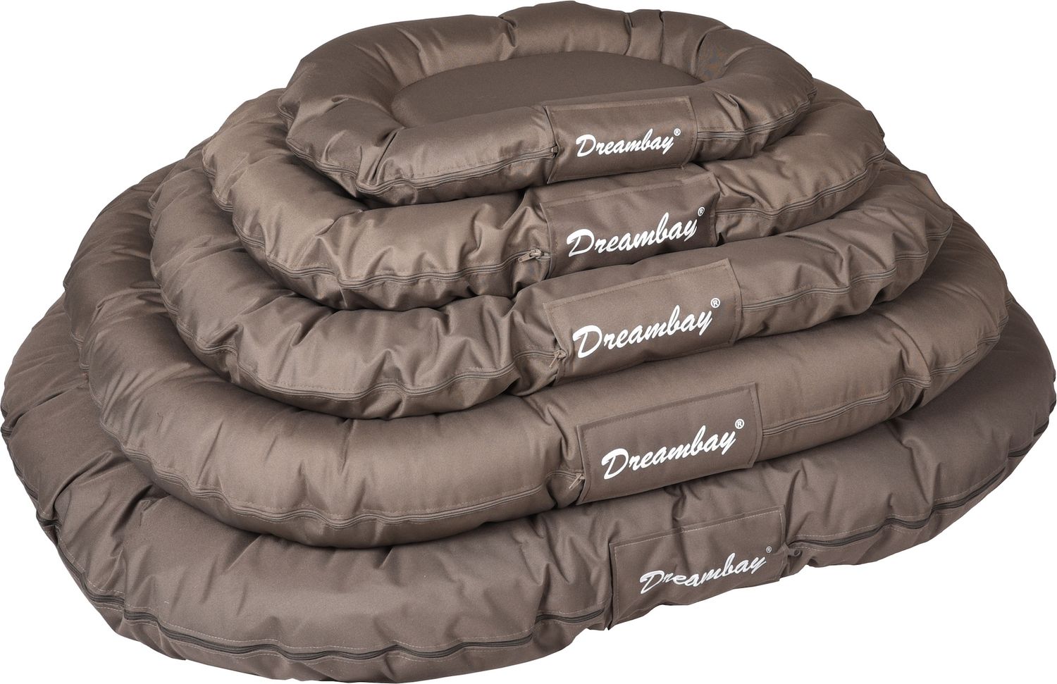 Kussen Dreambay® Ovaal Taupe 120x90x16cm 512629