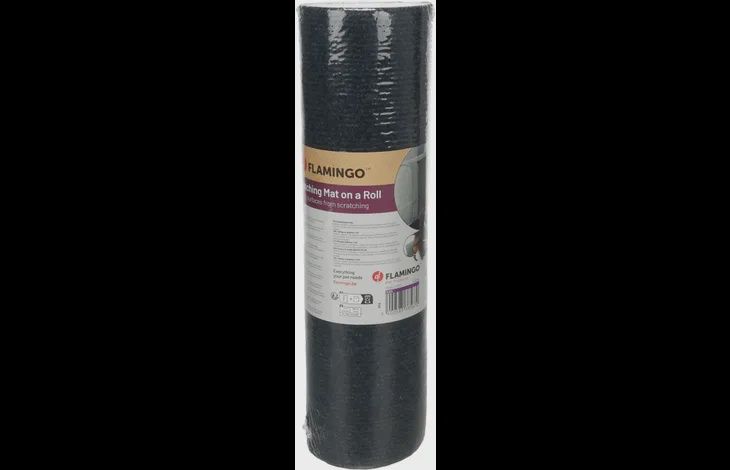 KRABMAT OP ROL KIDA ZELFKLEVEND DONKERGRIJS 200x40CM 562044