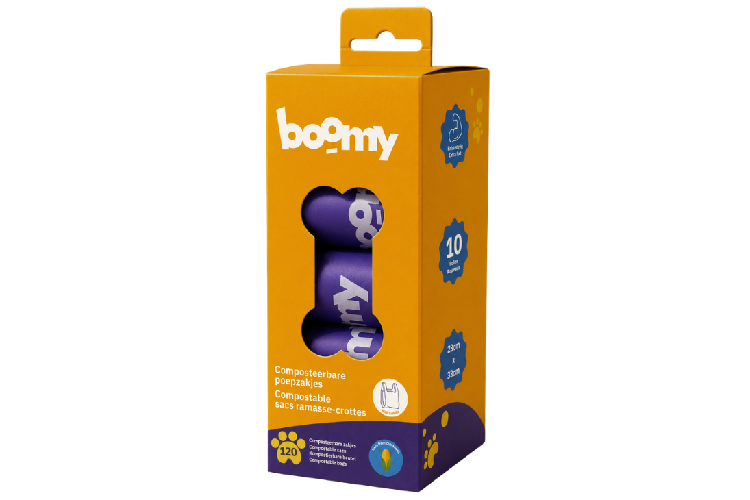Boomy composteerbare poepzakjes 120st 20259