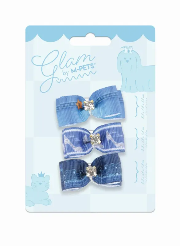 M-PETS GLAM Hair Accessories for pets rubber band Blue 60900999
