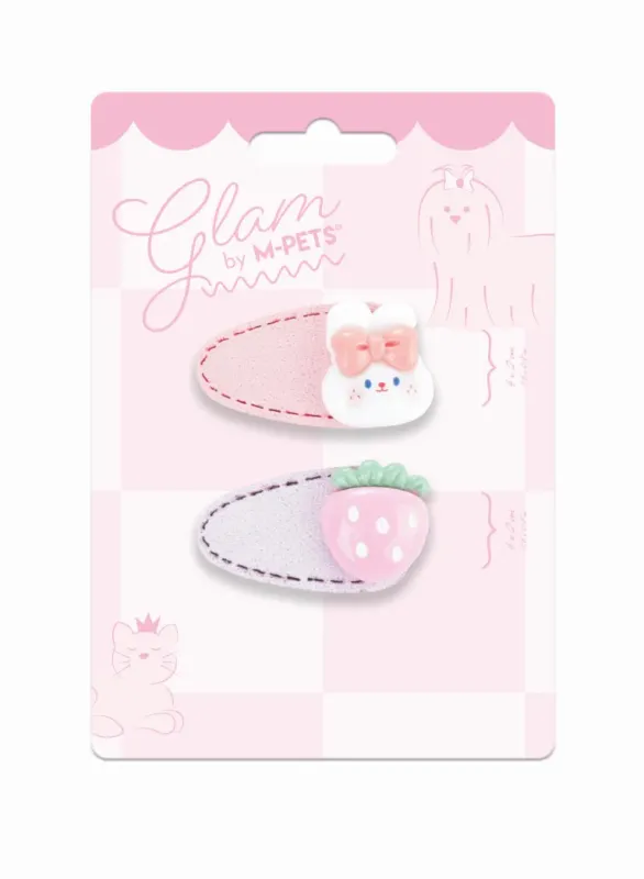 M-PETS GLAM Hair Accessories for pets clip Pink 60901699