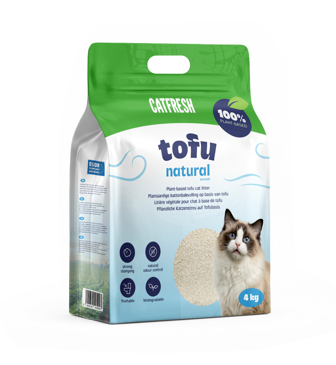 Catfresh tofu natural 4kg 40500