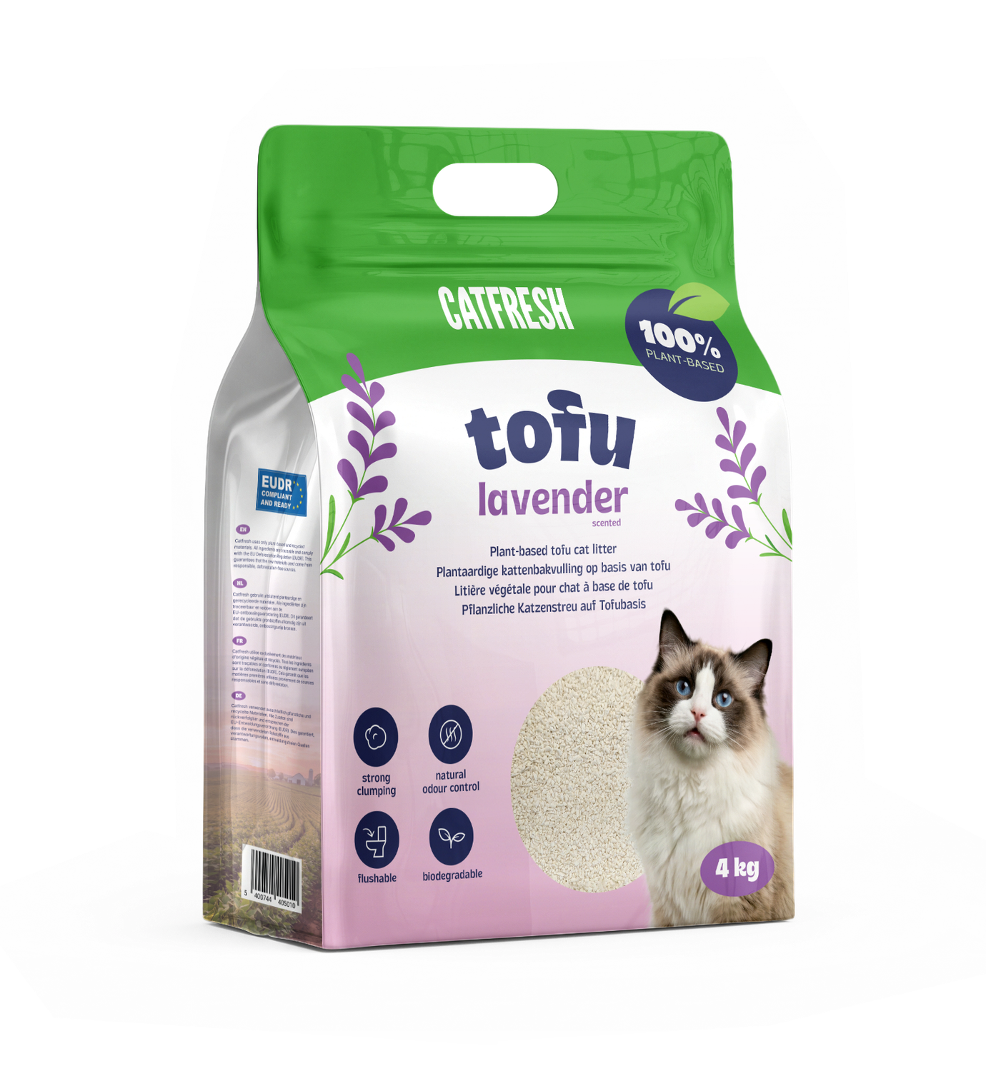 Catfresh tofu lavender 4kg 40501