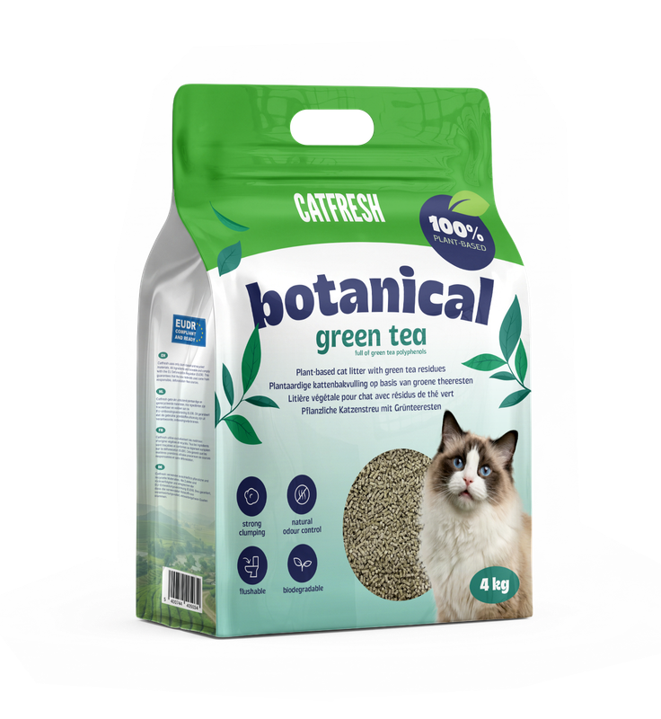 Catfresh botanical green tea 4kg 40503