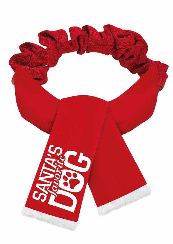 Sjaal Kerst Favorite Hond Rood XL 73081039
