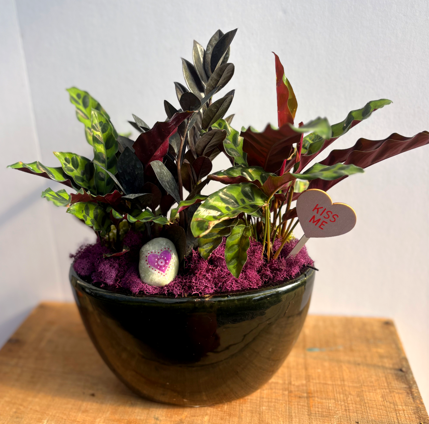 "Midnight Heart Garden"