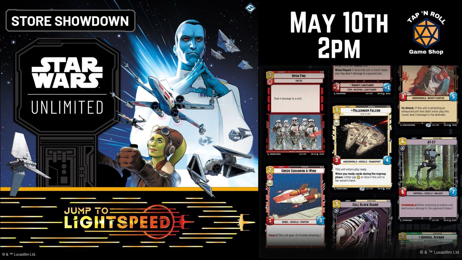 Star Wars Showdown 10 May