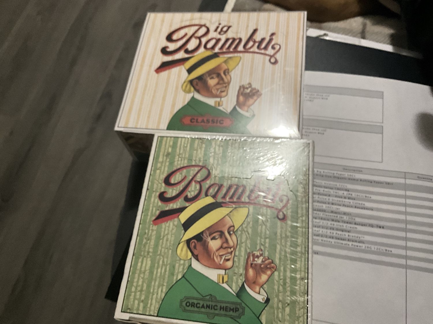Bambu big rolling paper classic