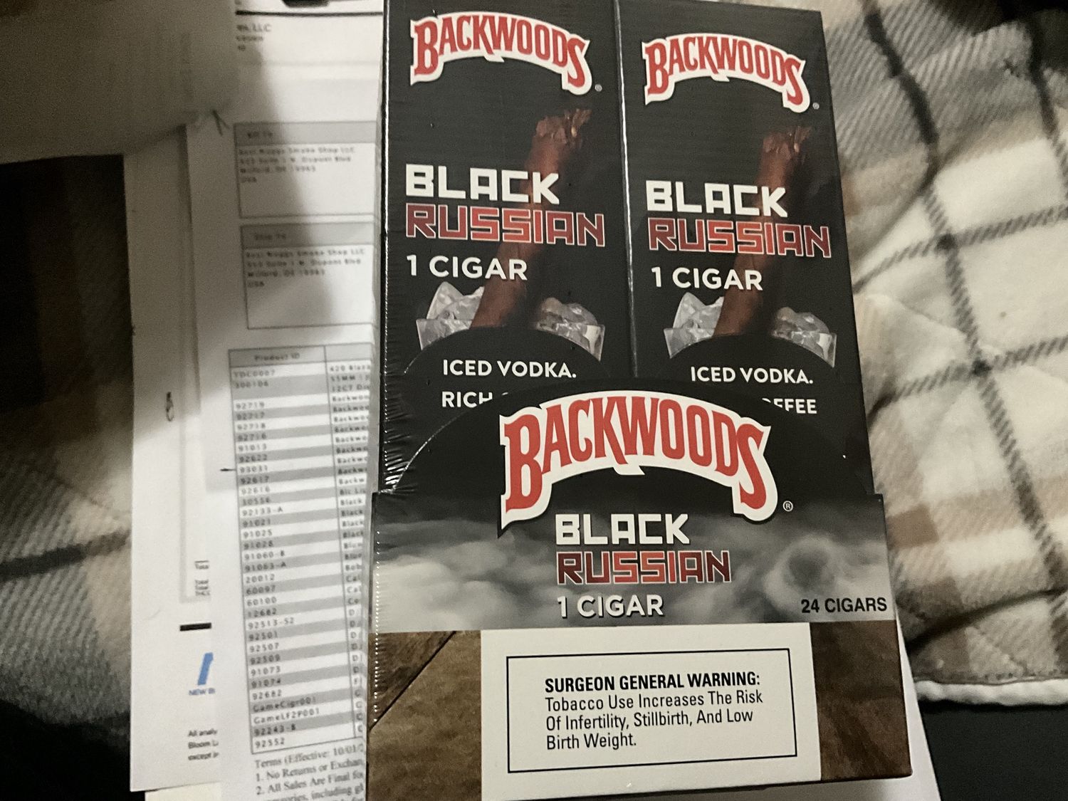 Backwoods black russian