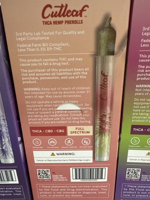 Cutleaf pre rolls