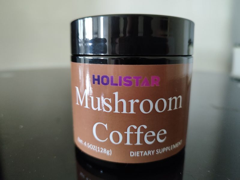 Mushroom Coffee Jar