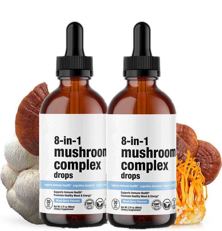 8 in 1 Mushroom Complex Drops