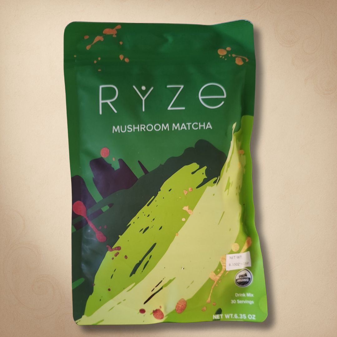 Ryze Mushroom Matcha Tea