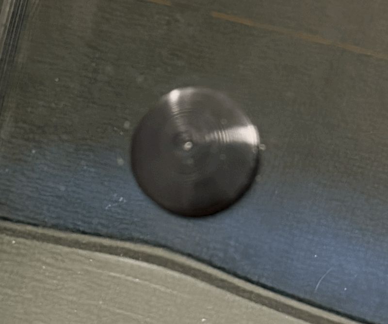 Porsche 924 944 wiper delete plug small hole 17mm