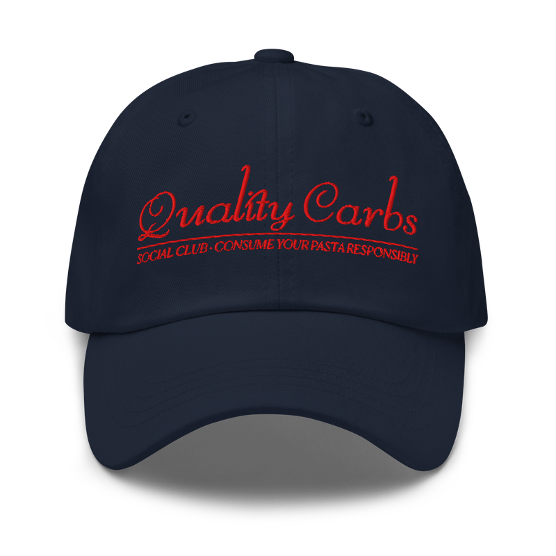 QUALITY CARBS Cap Red