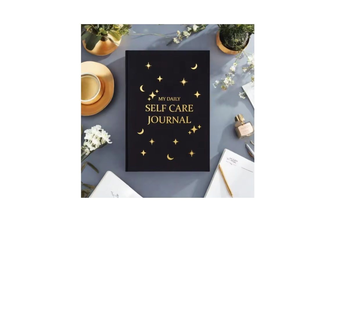 SELF-CARE MOON &amp; STARS (BLK)
