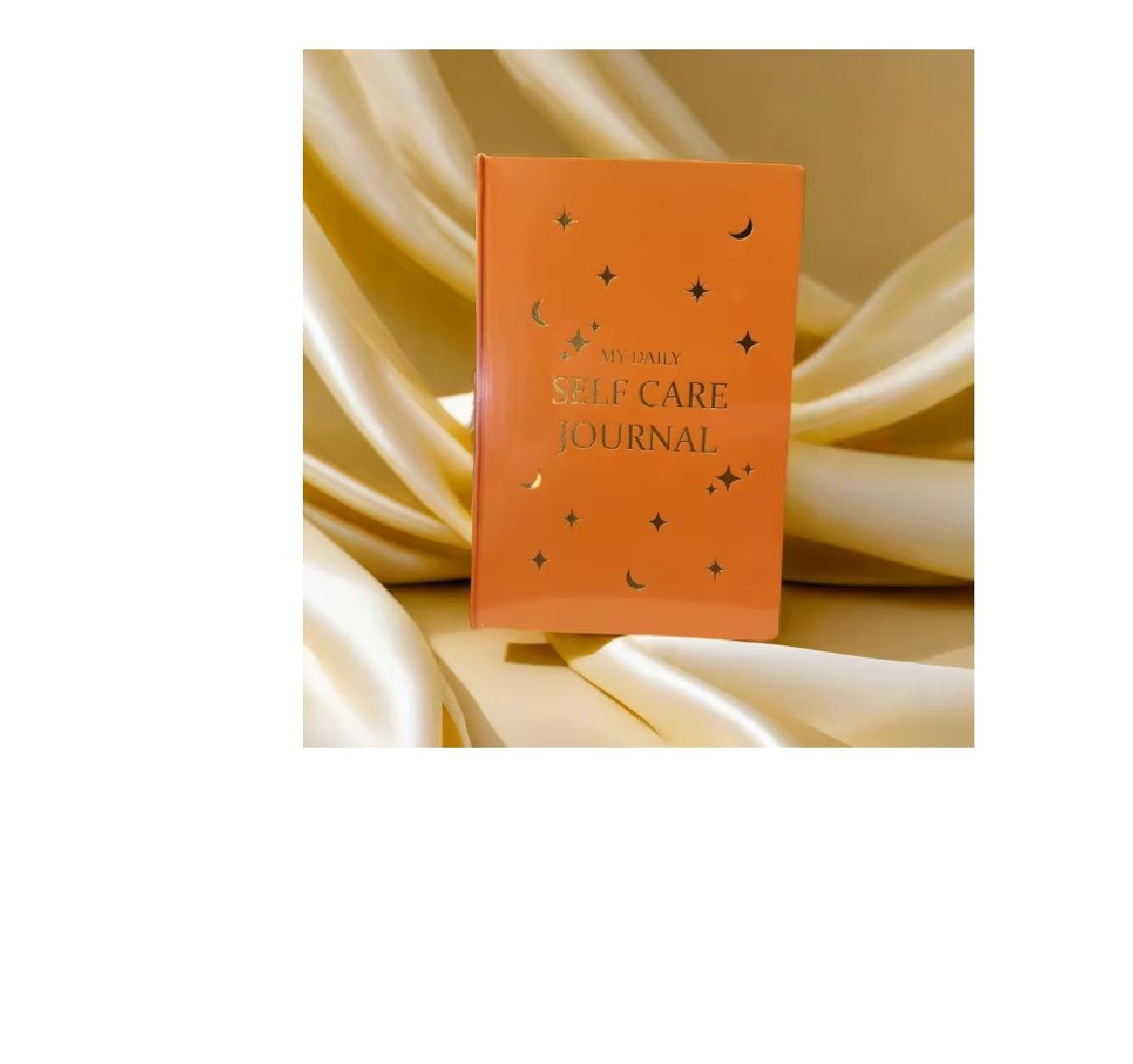 SELF-CARE JOURNAL MOON &amp; STARS (Orange)