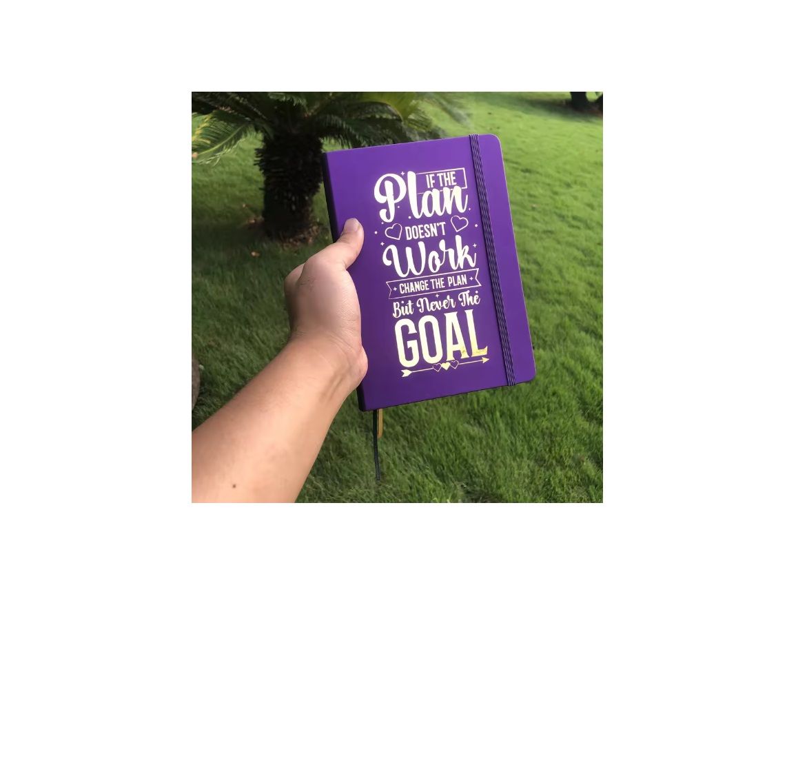 FITNESS TRACKER/JOURNAL (Purple)