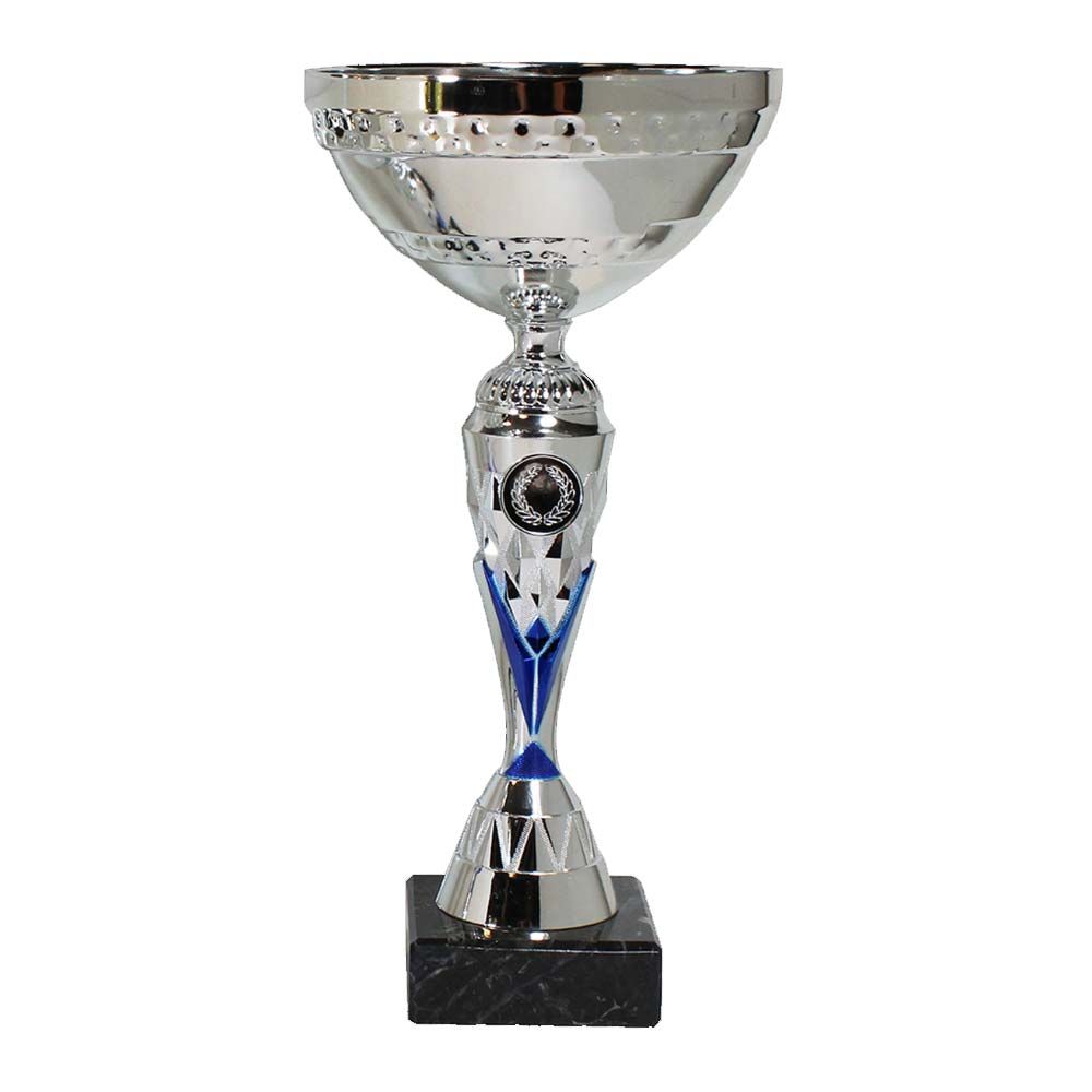 Trofee Zilver Blauw