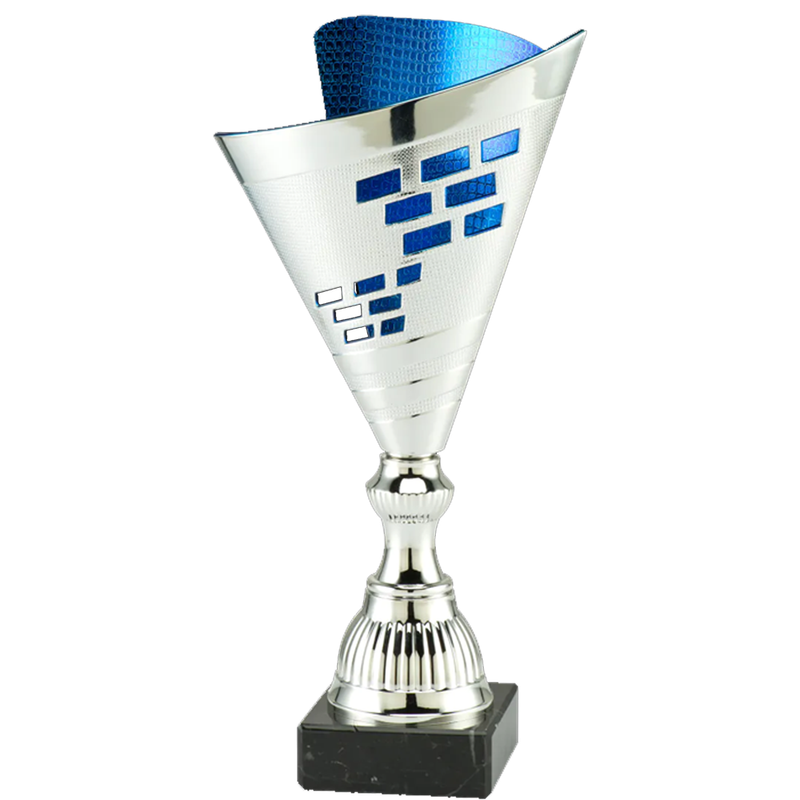 Trofee Zilver Blauw ET.381B