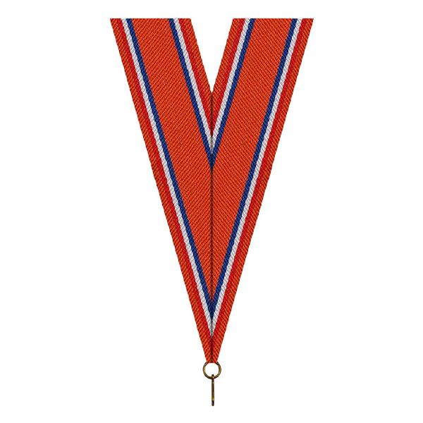 Halslint - Oranje Rood Wit Blauw