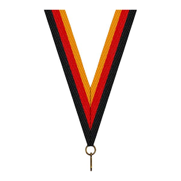 Halslint - Zwart Rood Geel Halslint - Zwart Rood Geel