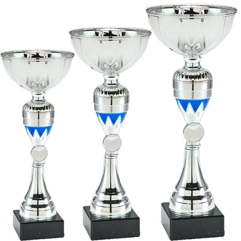 Trofee Zilver Blauw ET.393B