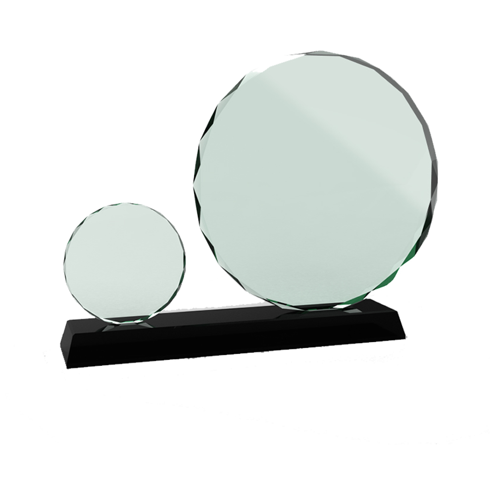 Transparante Glazen Award Dubla