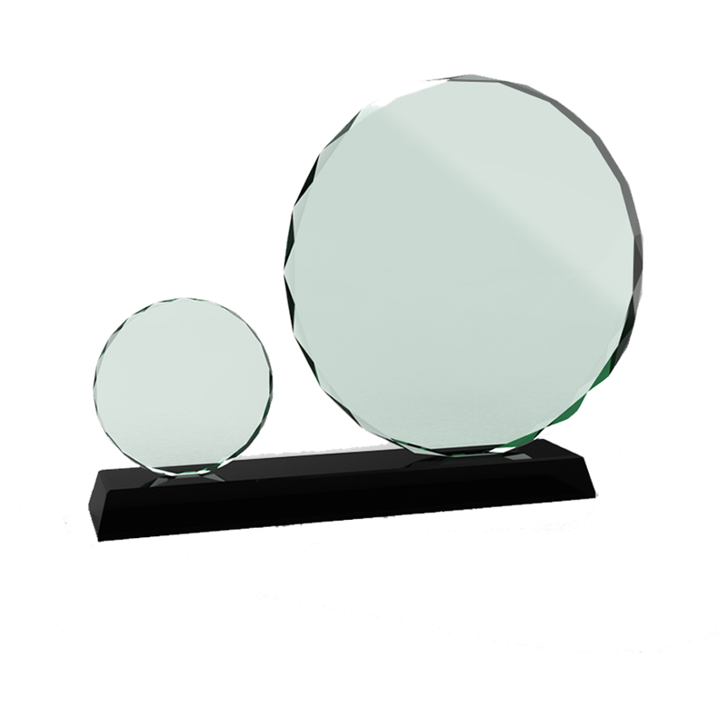 Transparante Glazen Award Dubla