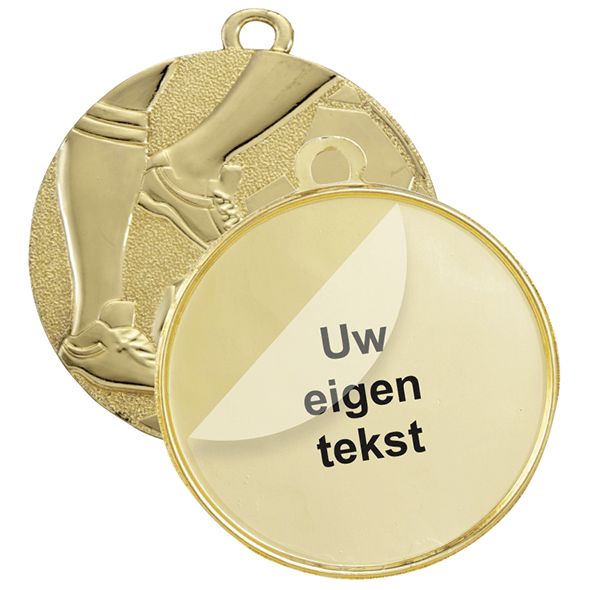 Medaille Tekstlabel