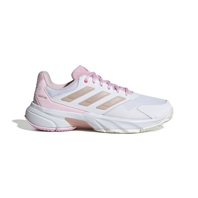 Adidas CourtJam Control 3 White/Silver/Lucid Pink