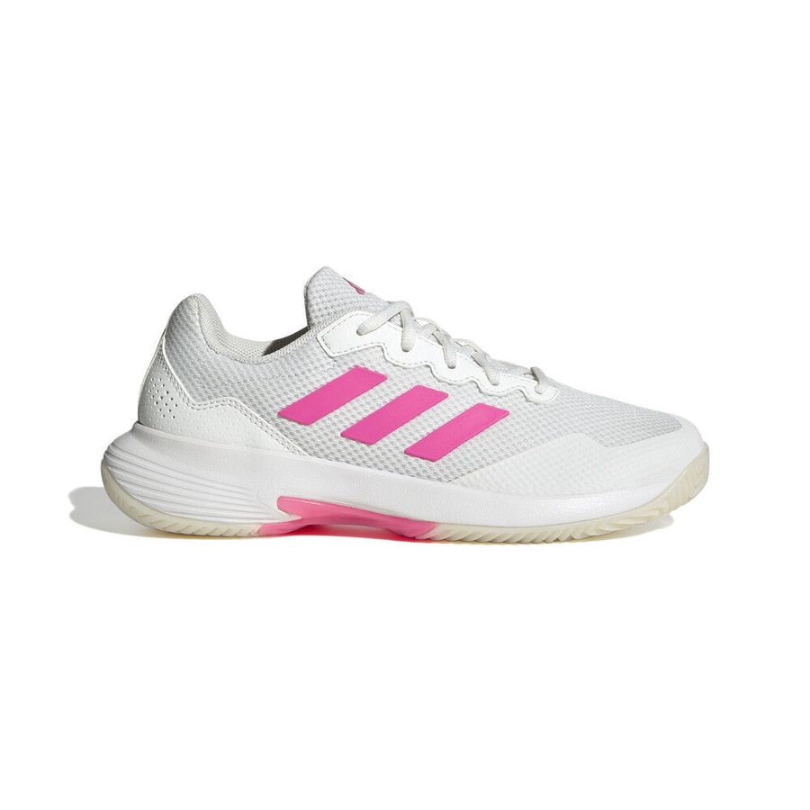Adidas GameCourt 2 Core White/Lucid Pink