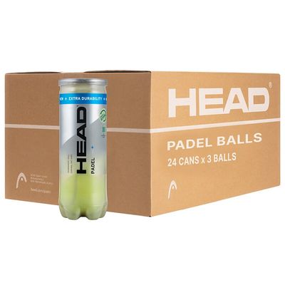 Caja de pelotas Head Padel Pro+ (72 Pelotas)