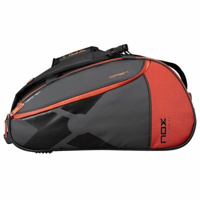 Nox Luxury Open Series Padel Bag Black/Red