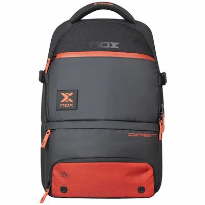 NOX Luxury Open Series Backpack Black Red