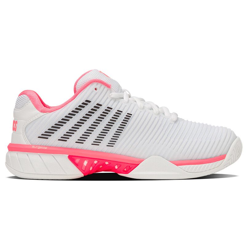 K-Swiss Hypercourt Express 2 White/Neon Pastel Pink
