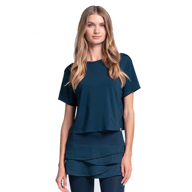 Lucky In Love Power Box Tee Navy