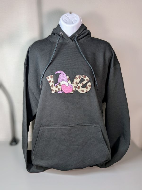 Coffee Loving Gnome Hoodie