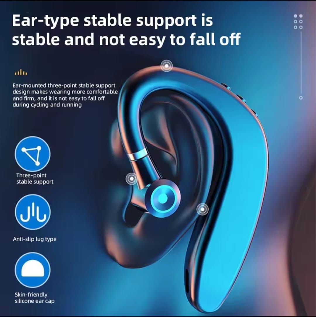 Auriculares Bluetooth 5.0 Deportivos – Sonido HD y Resistencia al Agua en Panamá