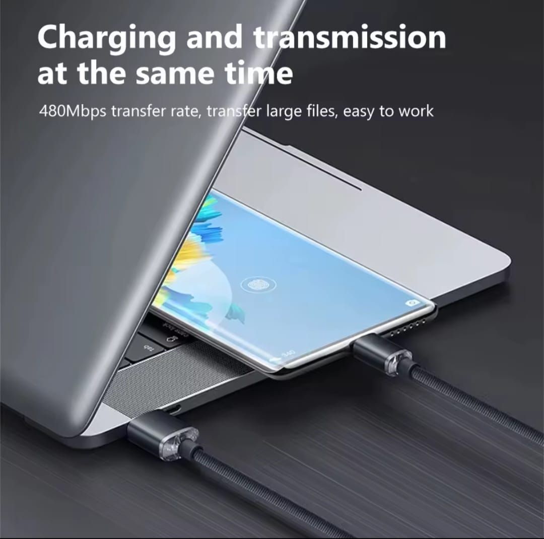 ​Cable de carga rápida USB-C 120W, carga segura y ultrarrápida en Panamá
