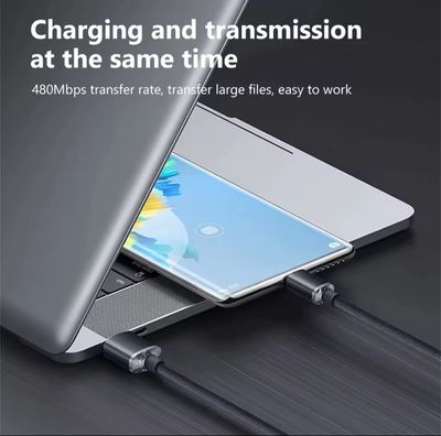 ​Cable de carga rápida USB-C 120W, carga segura y ultrarrápida en Panamá