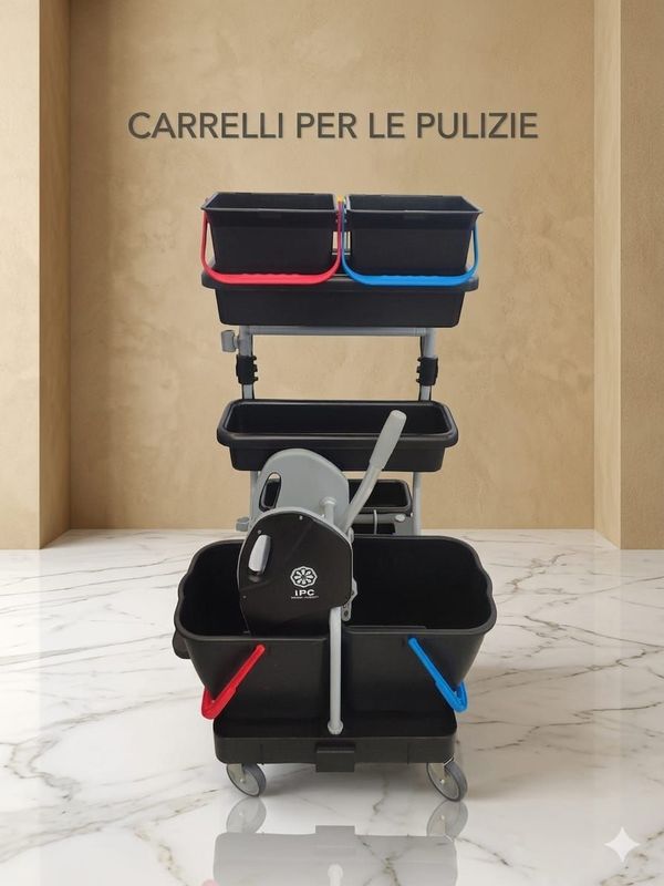 Carrelli per la pulizia degli ambienti