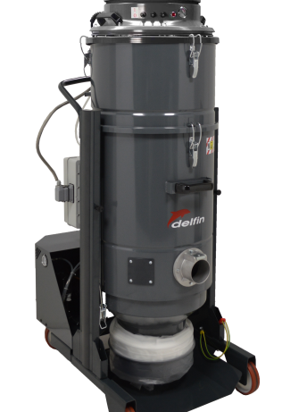 ASPIRATORE INDUSTRIALE AD ELEVATA PORTATA D'ARIA PER TRATTAMENTO POLVERI FINI XTRACTOR 3BP