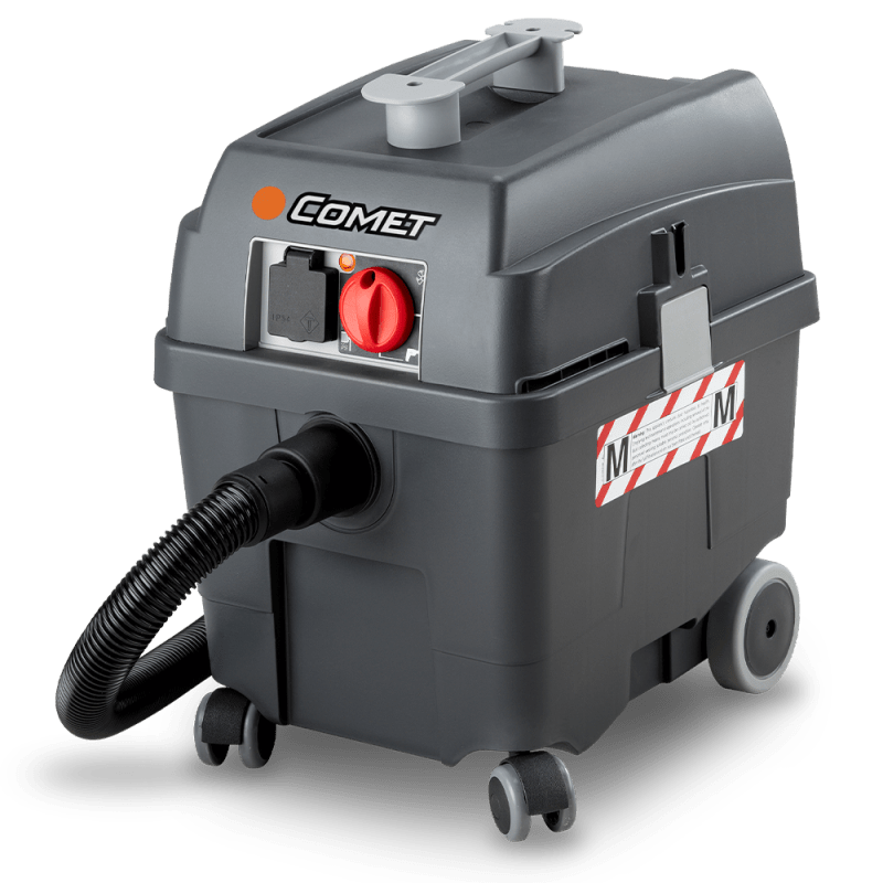 ASPIRAPOLVERE ASPIRALIQUIDI PROFESSIONALE CON CERTIFICAZIONE CLASSE M COMET CVP130 PEM