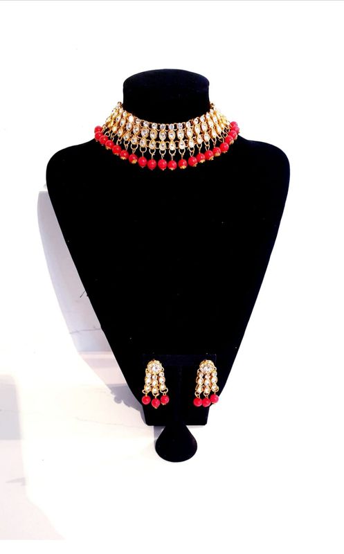 Sieraden set red_simple