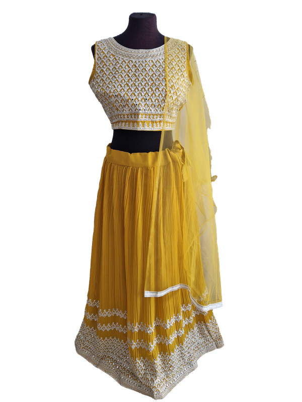 Lehenga yellow