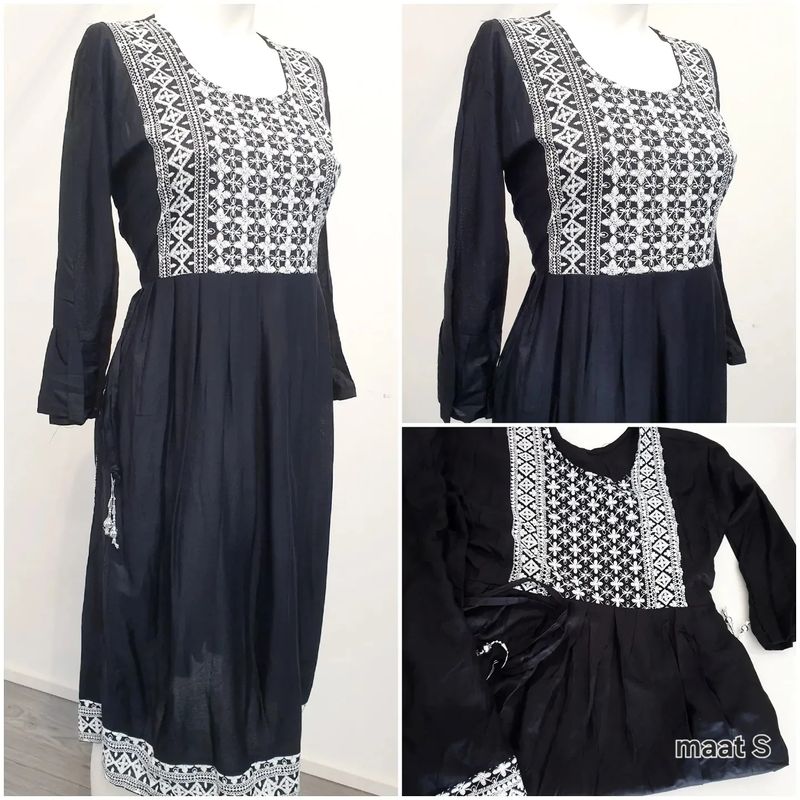 Kurti set black