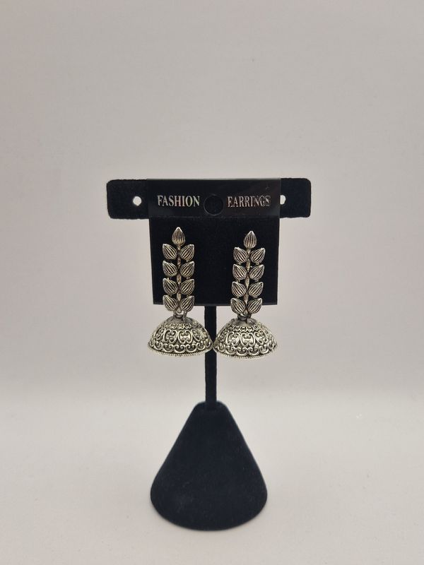 Oxidised jhumka mini 4