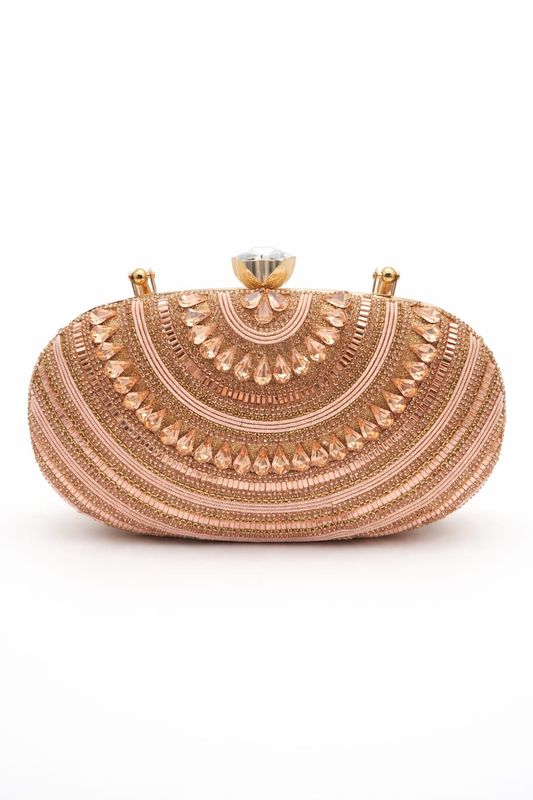 Rose heavy ovaal tasje